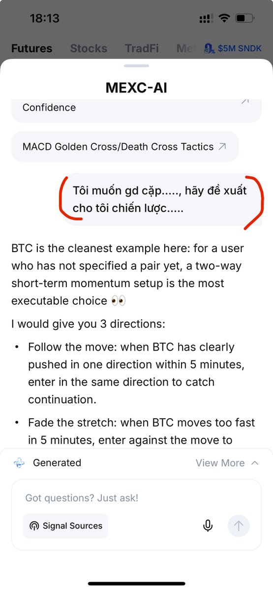 Jenny_MEXC's tweet photo. 👉 Tặng 50u cho 5 bạn (mỗi bạn 10u) - quay random nha

- Bước 1: Vào acc MEXC chọn 'Futures'
- Bước 2: Bấm AI Strategy -> Start Creating Strategy
- Bước 3: Ghi 1 câu lệnh nào đó cho AI để tương tác
- Bước 4: Capscreen (chụp ảnh màn hình đó) comment bên dưới + UID của bạn

Deadline: 30/7