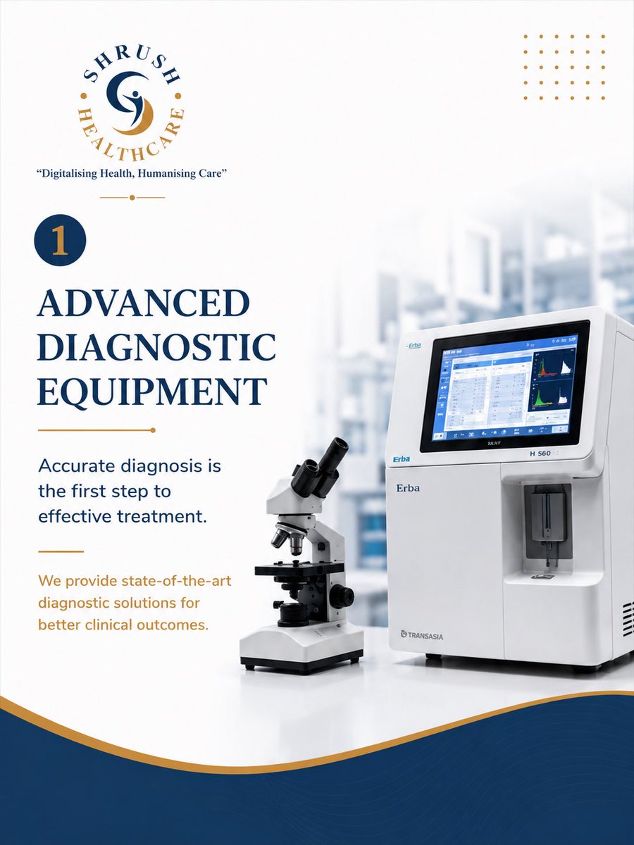 ShrushHealth's tweet photo. From advanced medical equipment to end-to-end support, Shrush HealthCare is committed to delivering reliable solutions that empower hospitals and improve patient care.

#ShrushHealthCare #HealthcareSolutions #MedicalEquipment #HospitalCare #HealthcareInnovation https://t.co/r9MRdGHKMF