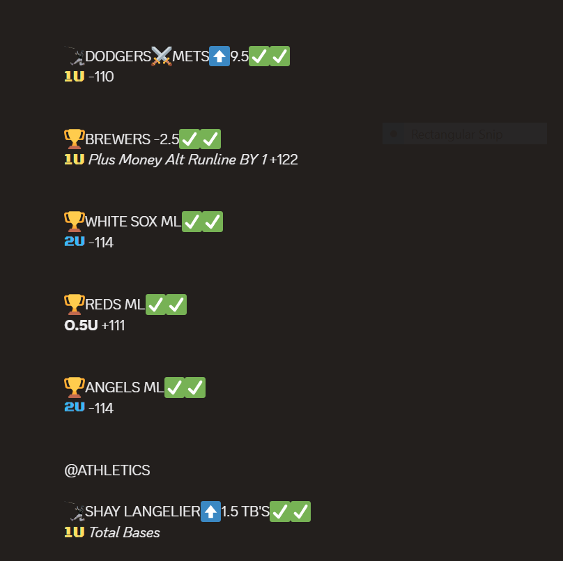 ILYCOOLCAT's tweet photo. PREMIUM RECAP 7/26/2026

DISCORD Went 10 - 2💰🎯
Another Winning Night, per usual

TAP IN - CASH WITH CAT - PRINT.🖨️
https://t.co/PHEpbYOUT2

#SportsPicks @MoOfItOFFICIAL 🍊
@EGG_173 @Sanskar_4112 @M4stertigerrr 
HOMAGE #GG33 Accurate Numerology