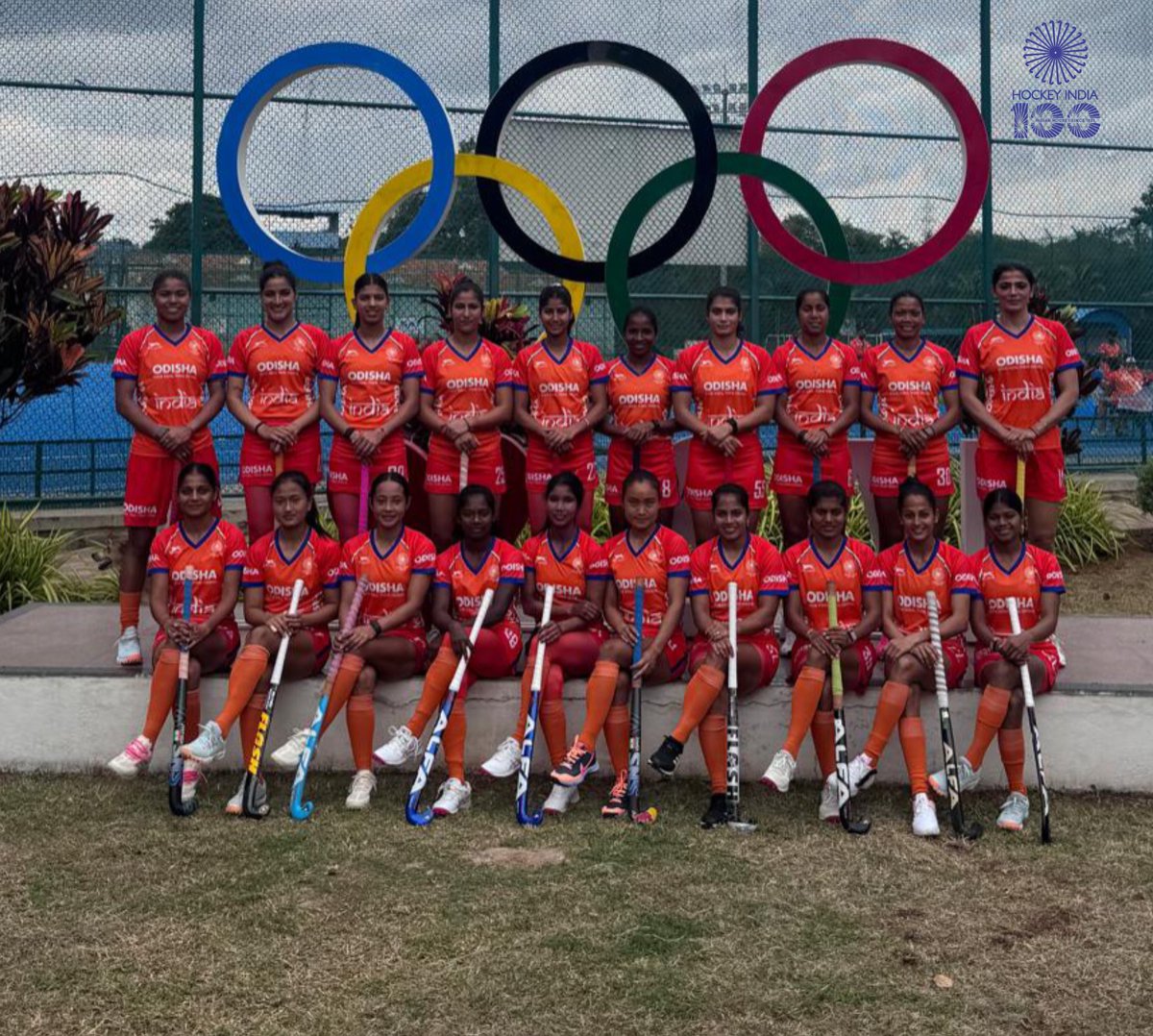 TheHockeyIndia's tweet photo. The colours are new. The feeling never changes. 🇮🇳

Here's the Indian Women's Hockey Team in the new jersey, ready for the FIH Hockey Women's World Cup Belgium & Netherlands 2026. 🏑💙

🎥: Select 2 (SD+HD) + Khel & JioHotstar
🗓️: August 15–30

#HockeyIndia #IndiaKaGame #HWC2026 #RoadToTheWorldCup