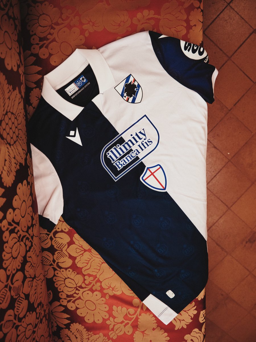 _PointDePenalty's tweet photo. La Sampdoria dévoile deux nouveaux maillots pour célébrer ses 80 ans https://t.co/ntnRNSfuty