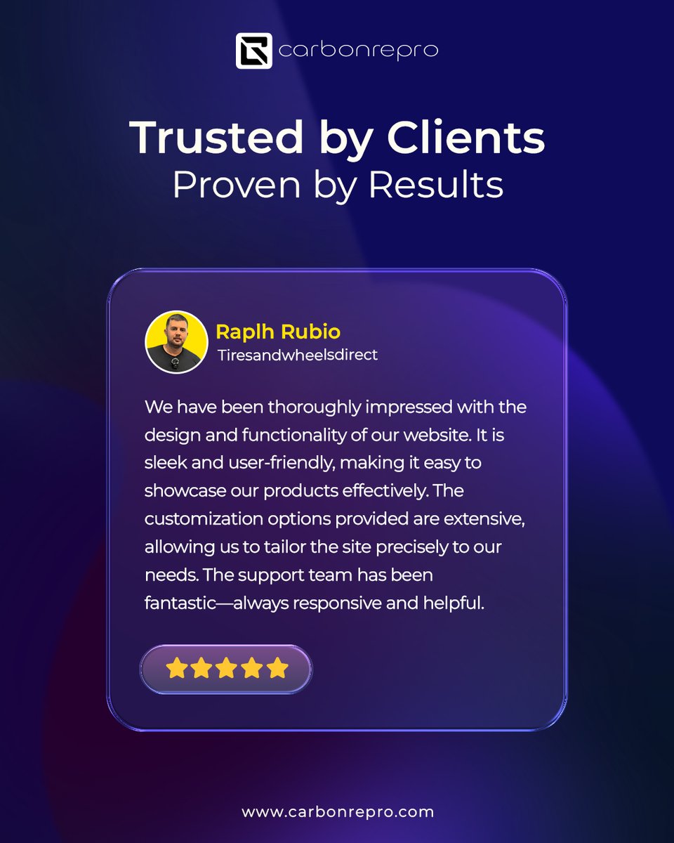 carbonrepro's tweet photo. Strong results start with a strong partnership. Our clients' success is the best measure of our work.

Ready to grow your business online?
Visit https://t.co/v4i1dmIpXA.

#BusinessSuccess https://t.co/m2qDUjnGao