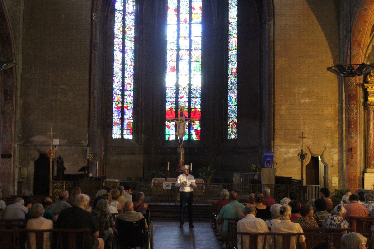 BachFestGers's tweet photo. 📷 CONCERT D'OUVERTURE POUR ORGUE - LES VARIATIONS GOLDBERG du 🎵 11ème #BachFestivalGers à #Mirande / Église Sainte-Marie ⛪ #Gers #Occitanie 🇫🇷 #France
Merci au Monsieur Bernard DOREY, le Maire de Mirande !
Standing ovations pour l'organiste Irena KOSÍKOVÁ 🎹
🎼 #Bach341 https://t.co/nQtkX2Ulij