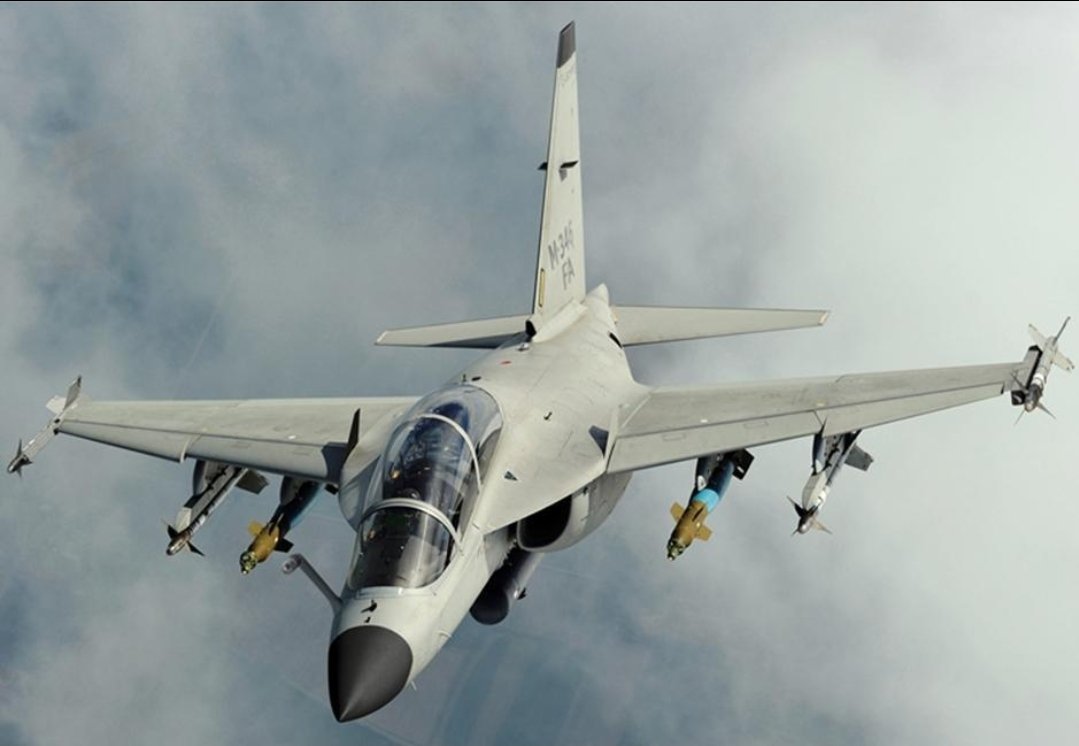 Naija_PR's tweet photo. The Nigerian Air Force has completed the acceptance of its first M-346 fighter attack aircraft, boosting its air combat capabilities. https://t.co/AUsUDaXfTN