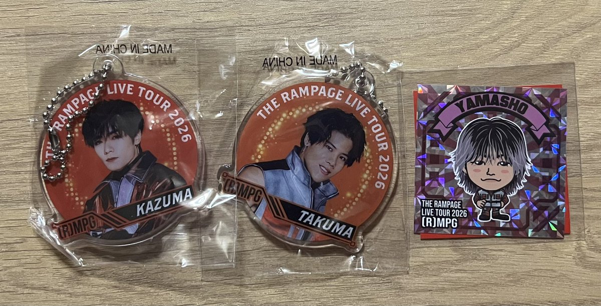 ldh__704's tweet photo. THE RAMPAGE LIVE TOUR 2026 
"(R)MPG"  ランペ   
ガチャ フォトカ　交換　

【譲】　陣　山本彰吾　長谷川慎　
　　　川村壱馬　後藤拓磨

【求】　神谷健太

よろしくお願い致します🙇🏻 https://t.co/pGe9QbKhoV