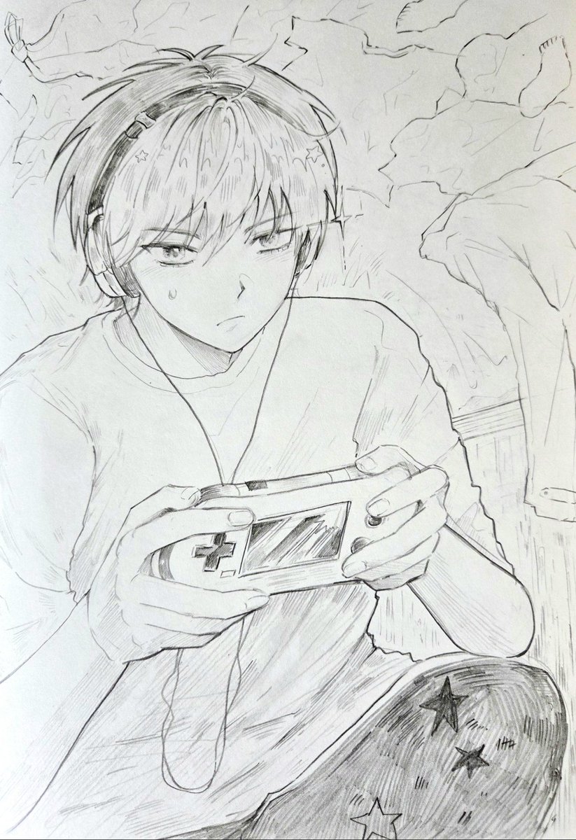 Ham_nim_'s tweet photo. 손그림.. https://t.co/xs5lUw9bDk
