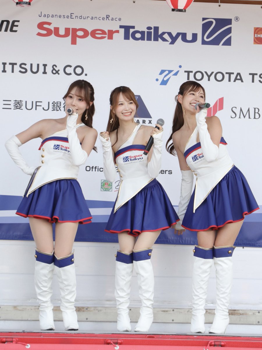 MaSSaN___119119's tweet photo. ENEOSスーパー耐久シリーズ2026 Empowered by BRIDGESTONE
Rd.5 スーパー耐久レースinオートポリス

公式イメージガール Swish
阿比留 あんなさん(@anna_abirun) 
松田 蘭さん (@ran_mjargtne)
菊池 音羽さん (@otoha_kikuchi04)

🎶Precious Memories
たくさんの仲間がいる 最高〜‼️

#Swish
#S耐 https://t.co/hIVrIy8L31