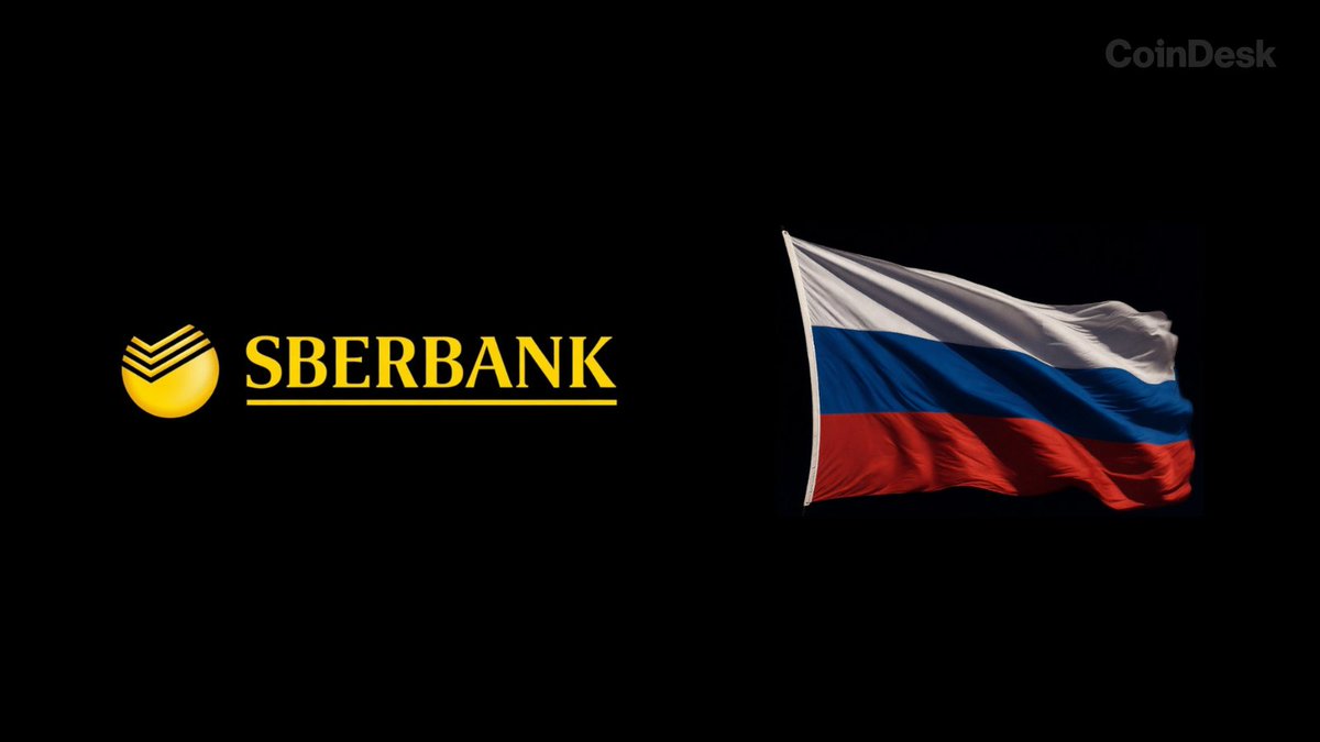 CoinDesk's tweet photo. UPDATE: Russia's largest bank, Sberbank, plans to build crypto trading infrastructure by December 1 including a digital depository and active crypto wallet, following the State Duma's passage of a comprehensive crypto trading bill on July 21. https://t.co/ghfZKlLuT6