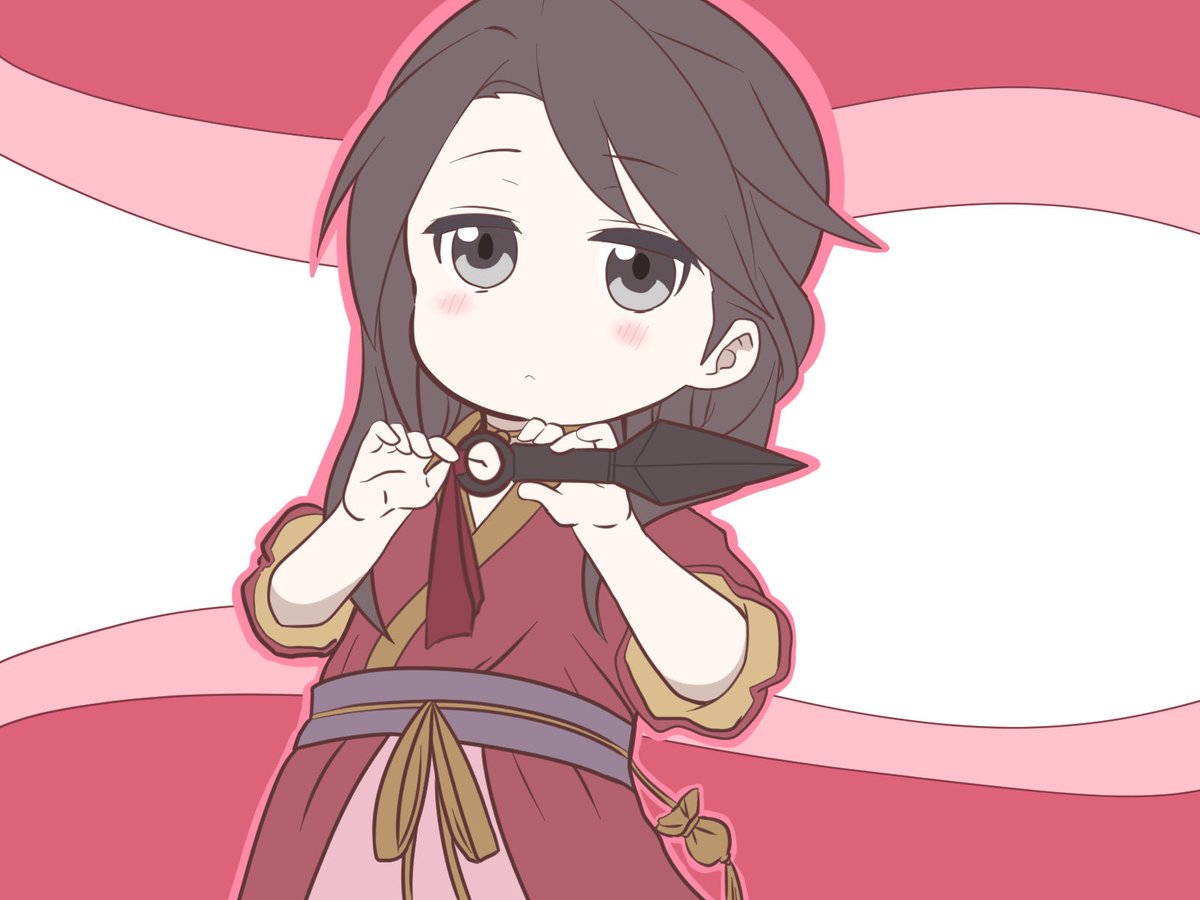 P770405's tweet photo. PC背景用に描いたメイドラゴンパロディの小師妹 https://t.co/7BKJAUW9at