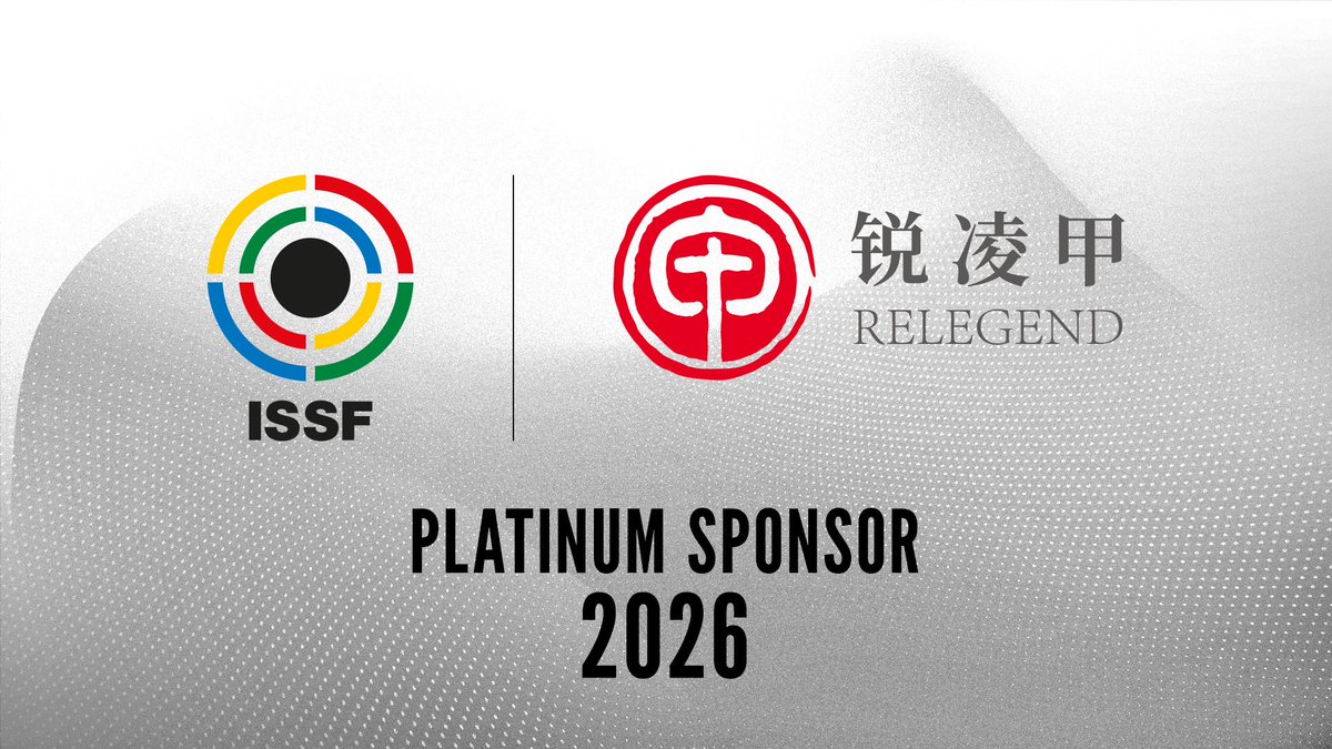issf_official's tweet photo. ISSF is pleased to announce a new partnership with Relegend, which joins the federation as an ISSF Platinum Sponsor.

#ISSF #ShootingSport https://t.co/IaGEVN85NH