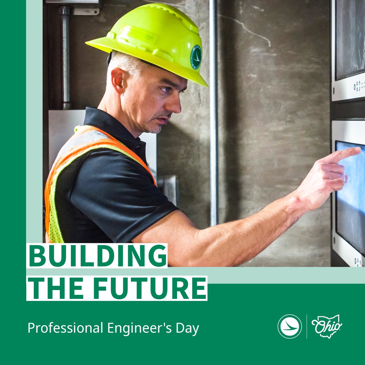 ODOT_Statewide's tweet photo. #ProfessionalEngineersDay is a special occasion dedicated to celebrating the accomplishments and contributions of licensed professional engineers (PEs). We're grateful for so many talented PEs at ODOT who keep Ohio moving and safe. https://t.co/WkRG1YyxRA