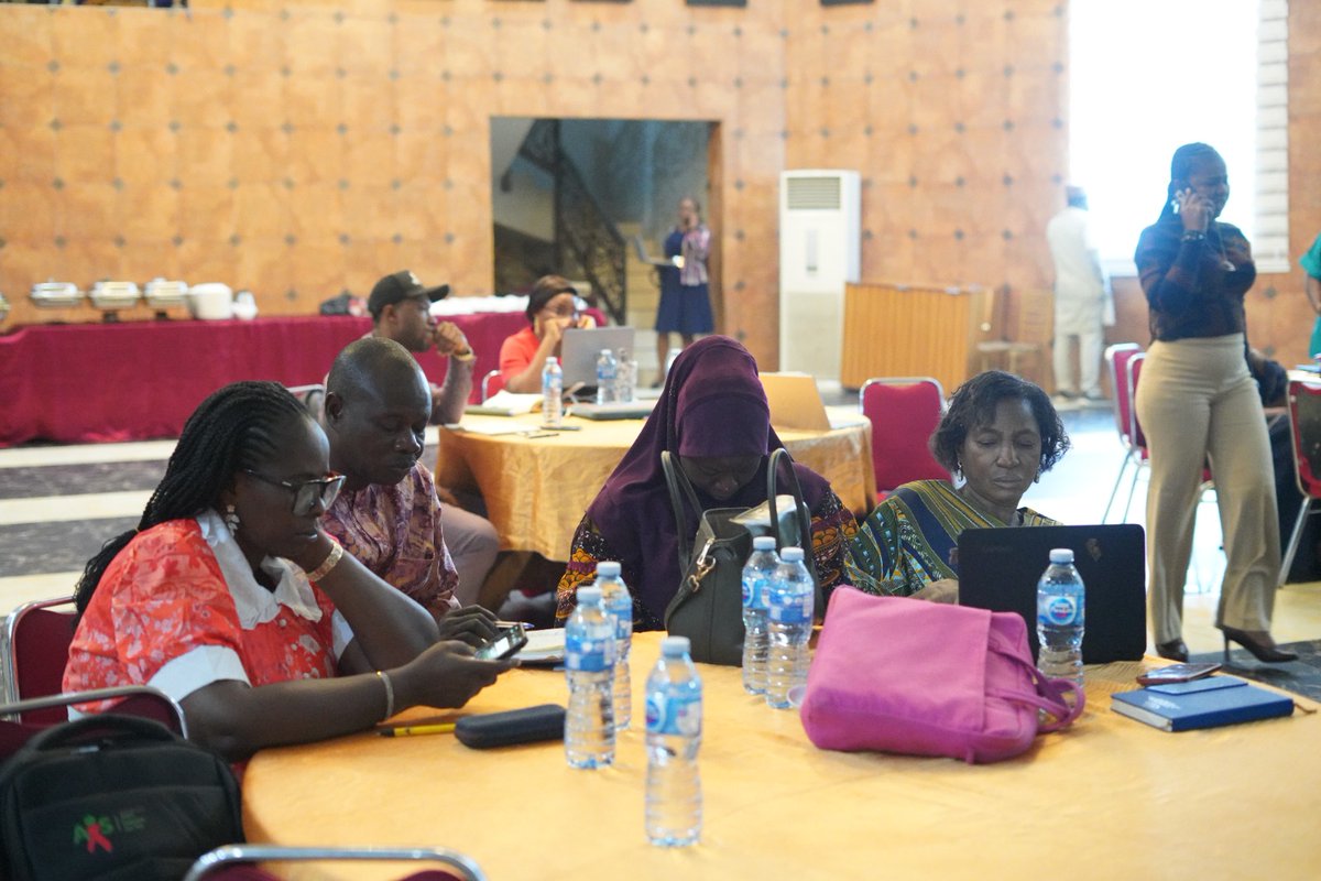 nascpfmoh's tweet photo. NASCP concluded a 5-day GC8 HIV Grant Development Workshop in Abuja, advancing strategic planning for the Global Fund HIV Grant through collaboration with technical teams and partners to strengthen Nigeria's HIV response. #NASCP #GC8 #GlobalFund #EndAIDS #Nigeria https://t.co/NeyW1r7y7s