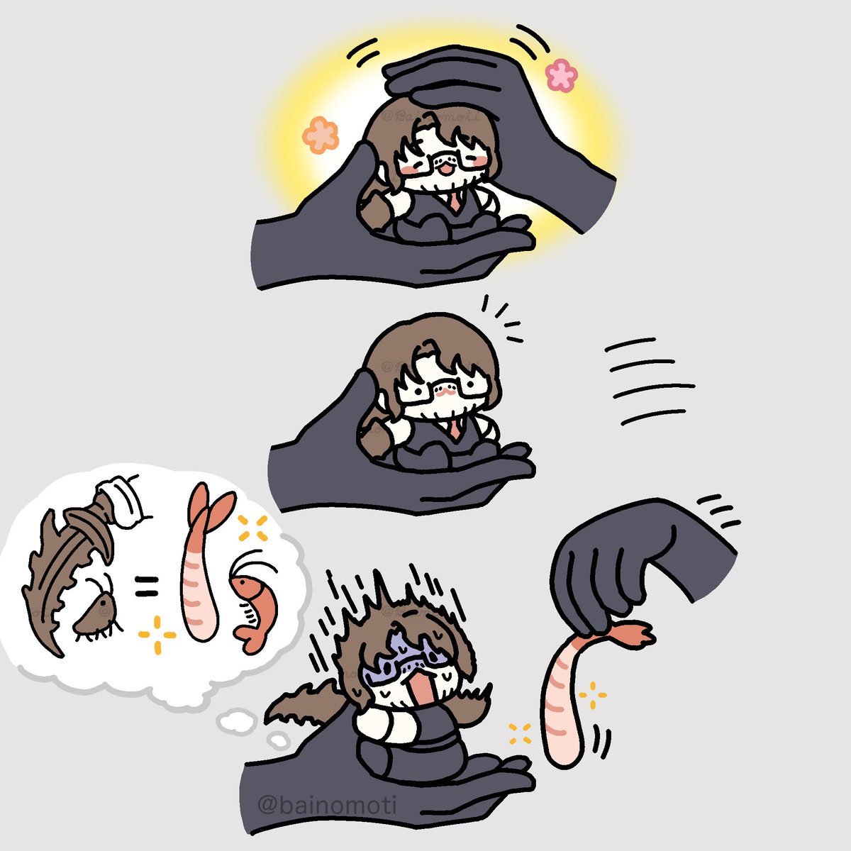 bainomoti's tweet photo. 🦐🍤 https://t.co/FftCr6NpBk
