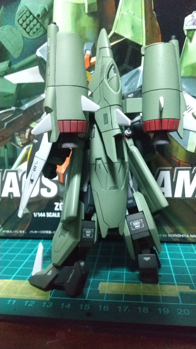 gBGjwk6kWO2VMYG's tweet photo. 7月 ３つ目プラモ完成す

HGカオスガンダム

膝と足首で 各2ミリずつ
で 4ミリ延長

顔が イマイチだったんで😂
目の上と 奥に行くように
顔裏を削りました

脚 長過ぎ?と思ってたけど
そうでも なかった……(;ﾟ∇ﾟ)

#HGカオスガンダム https://t.co/MnHqMg3pyi