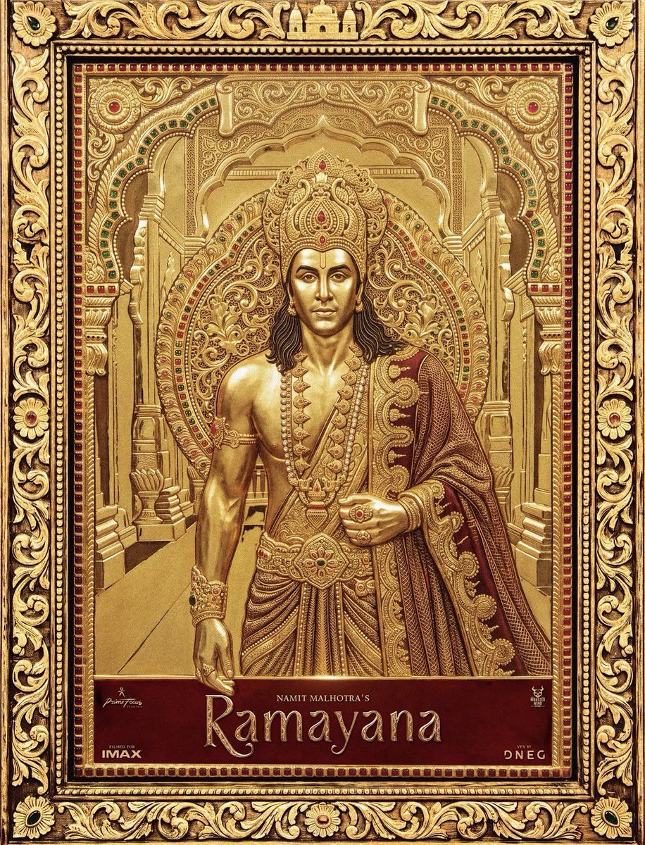 isachinxp's tweet photo. Many people might feel like I am the wrong casting. Some might say I am the right guy. But the honest truth is that the right casting for Rama would be any actor who has right intentions &amp; who has faith in the journey of Lord Rama. 🚩
- #RanbirKapoor 

#Ramayana 🏹 | #Yash https://t.co/0x9EOrj2q3