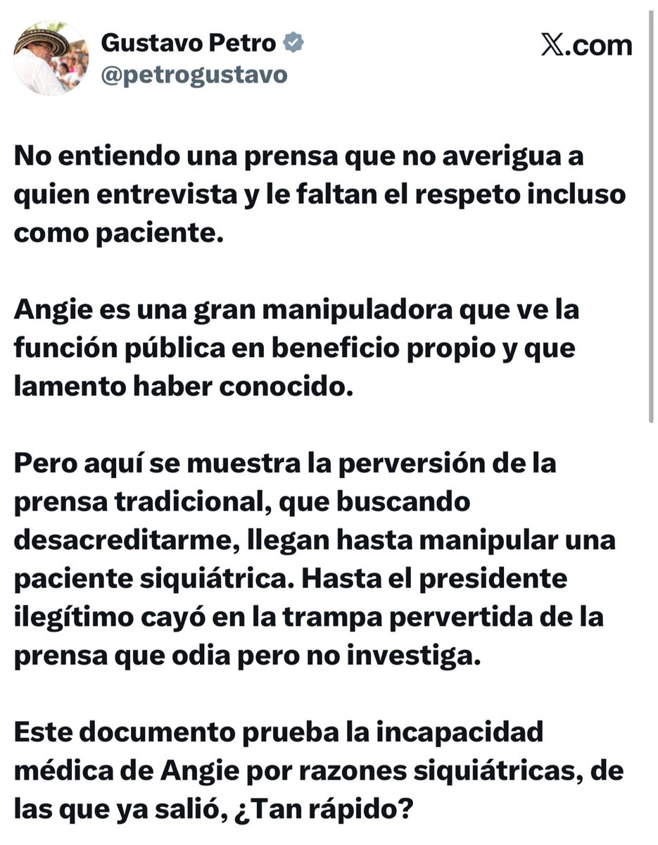 lafm's tweet photo. ⭕️ El presidente Gustavo Petro solicitó al ministro de Hacienda declarar insubsistente a Angie Rodríguez como directora del Fondo Adaptación, luego de la entrevista que concedió a Noticias RCN en la que denunció presuntos hechos de corrupción en el Gobierno. https://t.co/THfdsQptYN