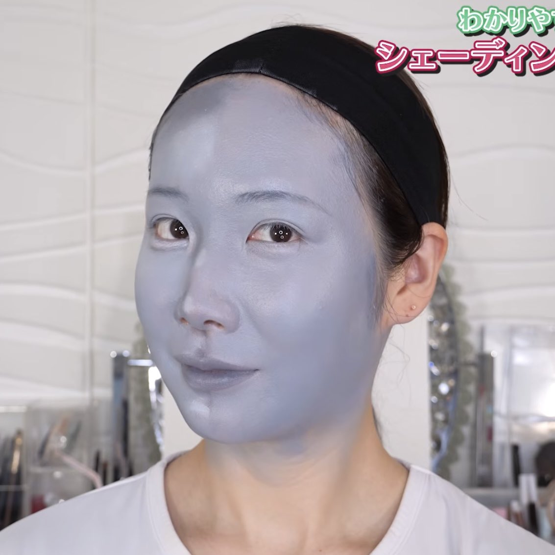 saraparin's tweet photo. 本日更新の動画です❣️

白、黒、グレーだけでシェーディングの入れ方を解説しました🌚

https://t.co/eM2o8daFcY https://t.co/lD0tI6Ljfg