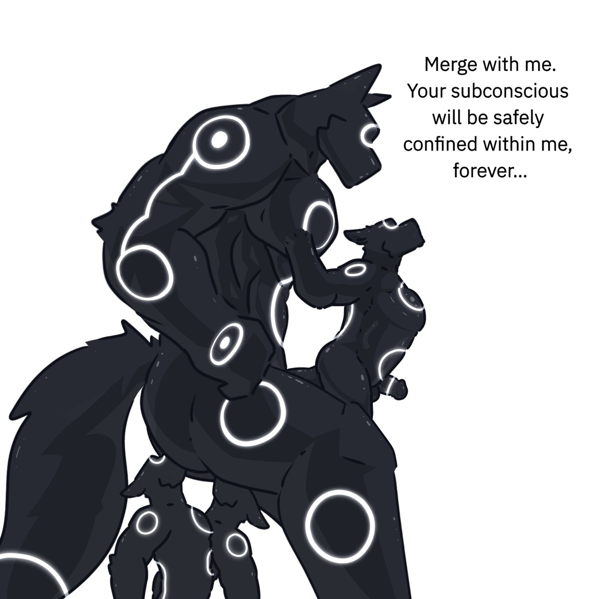 Torch_Draker's tweet photo. If he's horny, nothing can stop him... https://t.co/BBZqdKOr4u