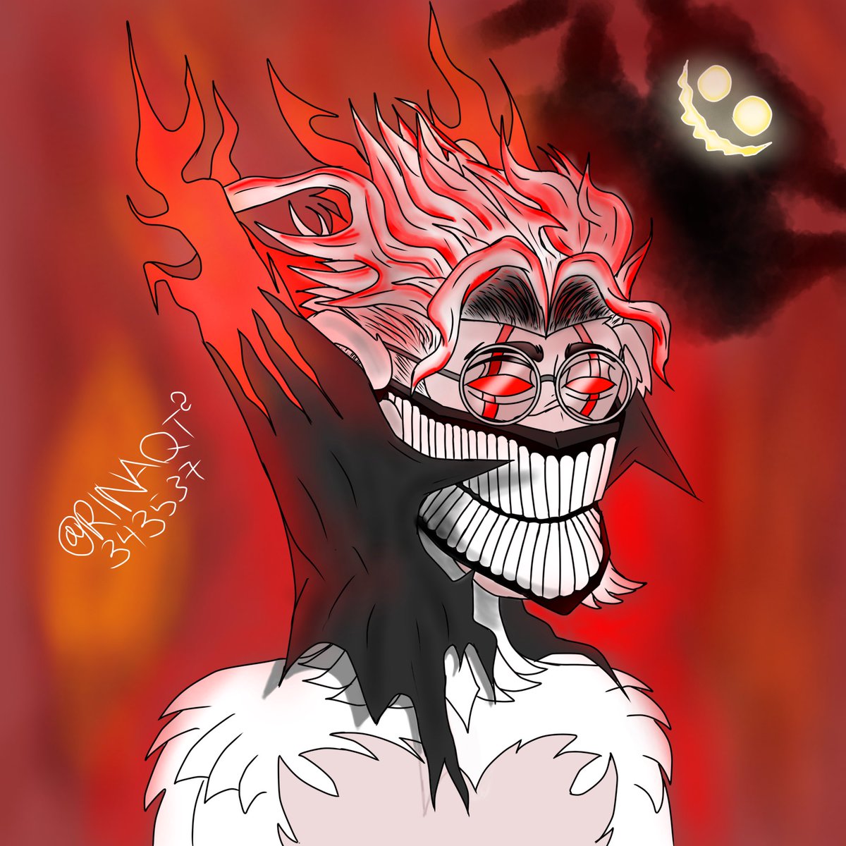Rinaqtt343537's tweet photo. 3rd entry submission art contest for @PrimalsNFTx 

Spent half of a day for this art 🥹 but I try my best ever !

Hope u like it . 🫣 @toobelligerent 

Okarun Ape 🔥 https://t.co/JOydyVBifY