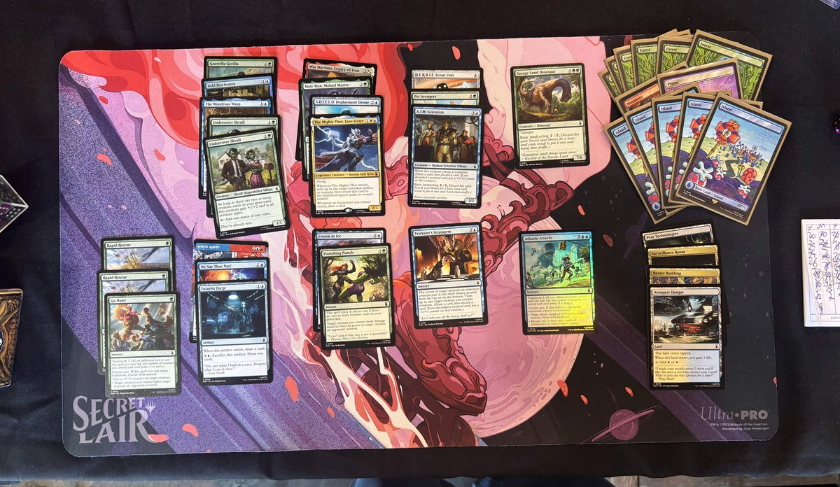 L3D91's tweet photo. Those were our day 2 6/0 decks, hope there will be more team events in the future 🙏🏻 https://t.co/lTz3gySPMB