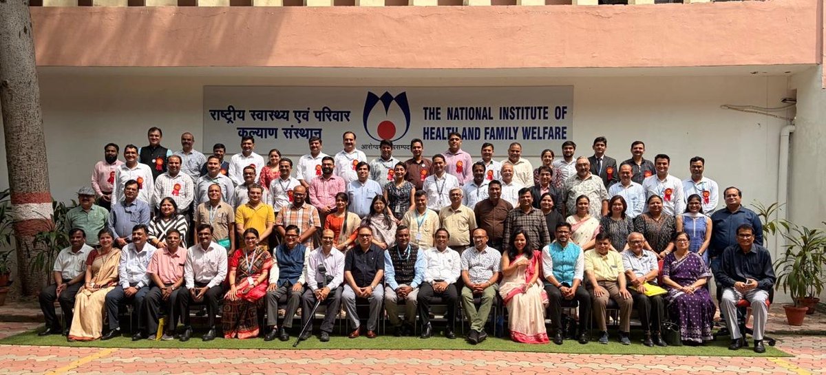 NIHFWofficial's tweet photo. The National Institute of Health and Family Welfare (NIHFW) celebrated the 15th Foundation Day of the National Cold Chain &amp; Vaccine Management Resource Centre (NCCVMRC), commemorating a remarkable journey of advancing vaccine and cold chain management in India. https://t.co/DHmSFyuTjG