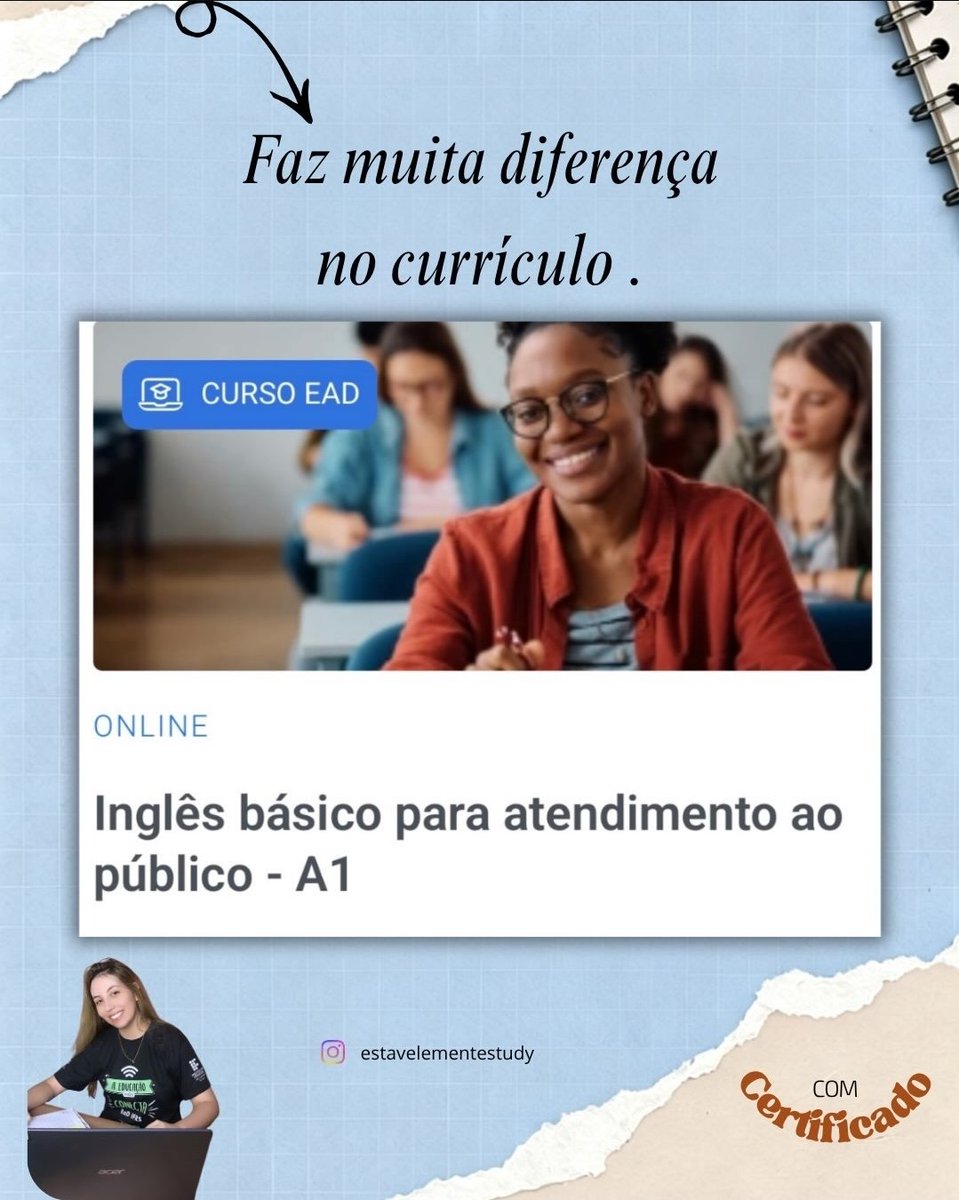brendasafra's tweet photo. cursos gratuitos no MEC que podem melhorar seu currículo, suas finanças e seus conhecimentos gerais

a Lívia Marins indicou e eu assino em baixo. todos tem no site do MEC: https://t.co/BybFwXiIu5

e todos com certificado! https://t.co/Gyw1i0m37o
