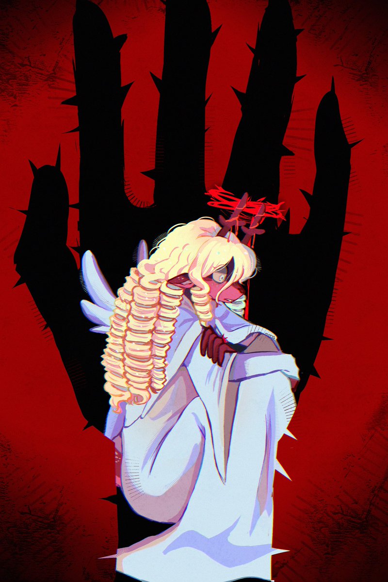 Jellyf1shplanet's tweet photo. Trapped in the thorns 🥀#noelle #deltarune #fanart https://t.co/6GCb2eQoWG