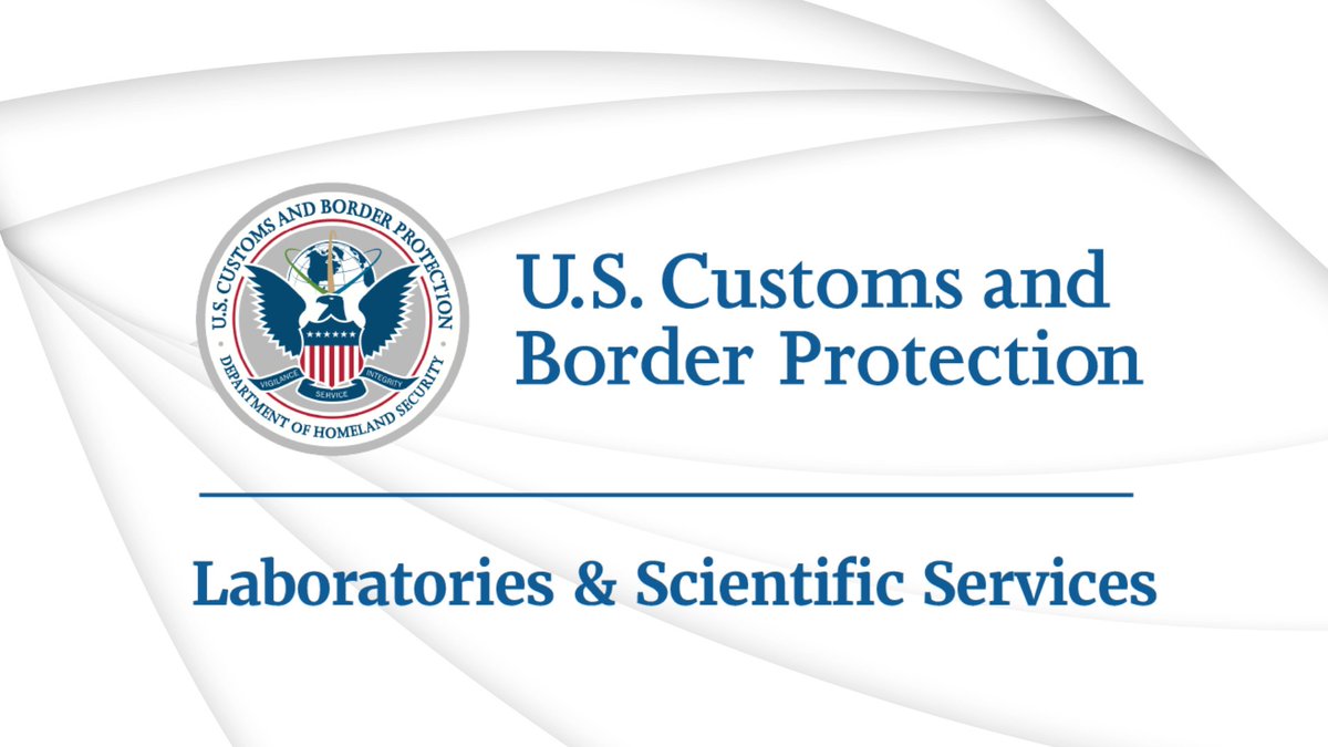 CBPLSSAC's tweet photo. .@CBP Laboratories &amp; Scientific Services ensures CBP’s enforcement determinations are backed by reliable scientific analysis. #CBPOpsSpprt https://t.co/IHYHtkbQny