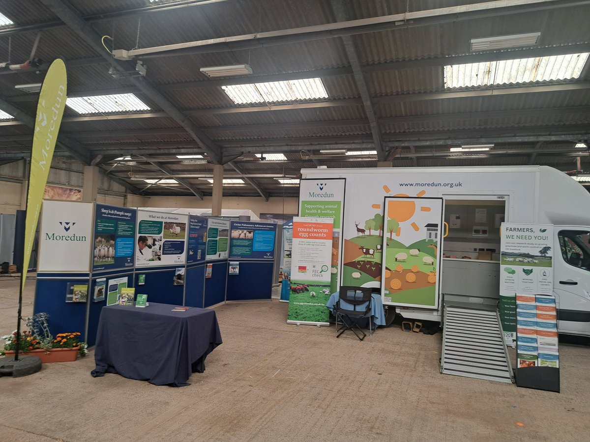 MoredunComms's tweet photo. All set up @natsheep sheep event at Malvern for tomorrow
See you at the show for some #Sheep discussion https://t.co/QtZ5kp29gI