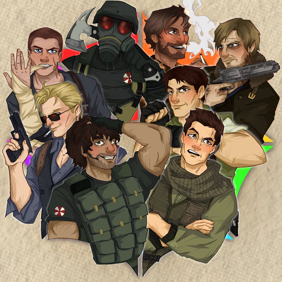 Nat_draw_'s tweet photo. 💥Resident evil💥

#ResidentEvilㅤ #fanartㅤㅤㅤㅤ #man #game https://t.co/HSz4OUu0FQ