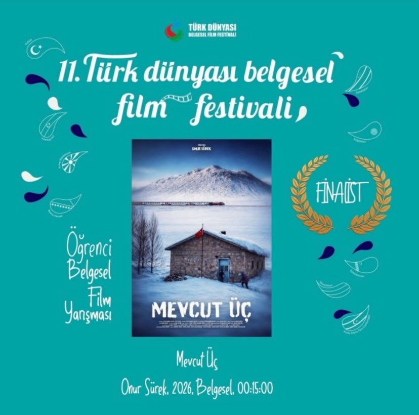 artuklugsf's tweet photo. RTS Bölümü öğrencimiz Onur Sürek, "Mevcut Üç" adlı belgeseliyle 11. Türk Dünyası Belgesel Film Festivali Öğrenci Belgesel Film Yarışması'nda finalist oldu. 💫

Kendisini tebrik ediyor, başarılarının devamını diliyoruz. 👏
@mardinartuklu 
@ibrahimozcosar 
@onursurektr https://t.co/oNSrcEm6Ym