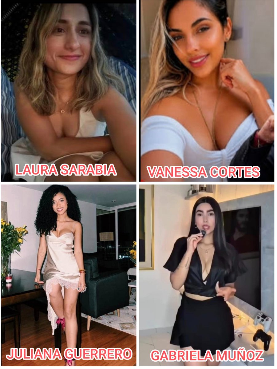 ojocolombia2026's tweet photo. 🇨🇴 Las 4 amantes de PETRO: 👇🏻

🚨 PETRO les entrego el poder total en varias entidades del estado a cambio de FAVORES SEXUALES 

🔺 Laura Sarabia: DAPRE, Cancillería, Embajadora del reino unido.

🔺Vanessa cortes: Min hacienda, min comercio 

🔺Juliana GUERRERO: Universidad del cesar, min interior, fondo en paz, min cultura, min igualdad, findeter

🔺Gabriela Muñoz: Aerocivil, min transporte.

Usted Que opina❓