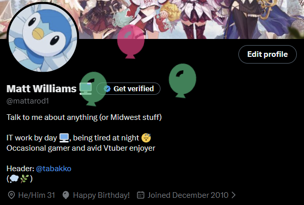 mattarod1's tweet photo. Happy Birthday to me! 🥳🎉🎂
31 isn't too old right.. https://t.co/xesZad7uel