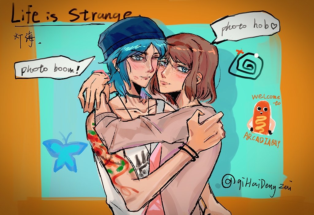 qihaidengzai's tweet photo. #lifeisstrangefanart
#Pricefield
#lifeisstrange
I love them so much.🥺 https://t.co/iGxEyr4bNb