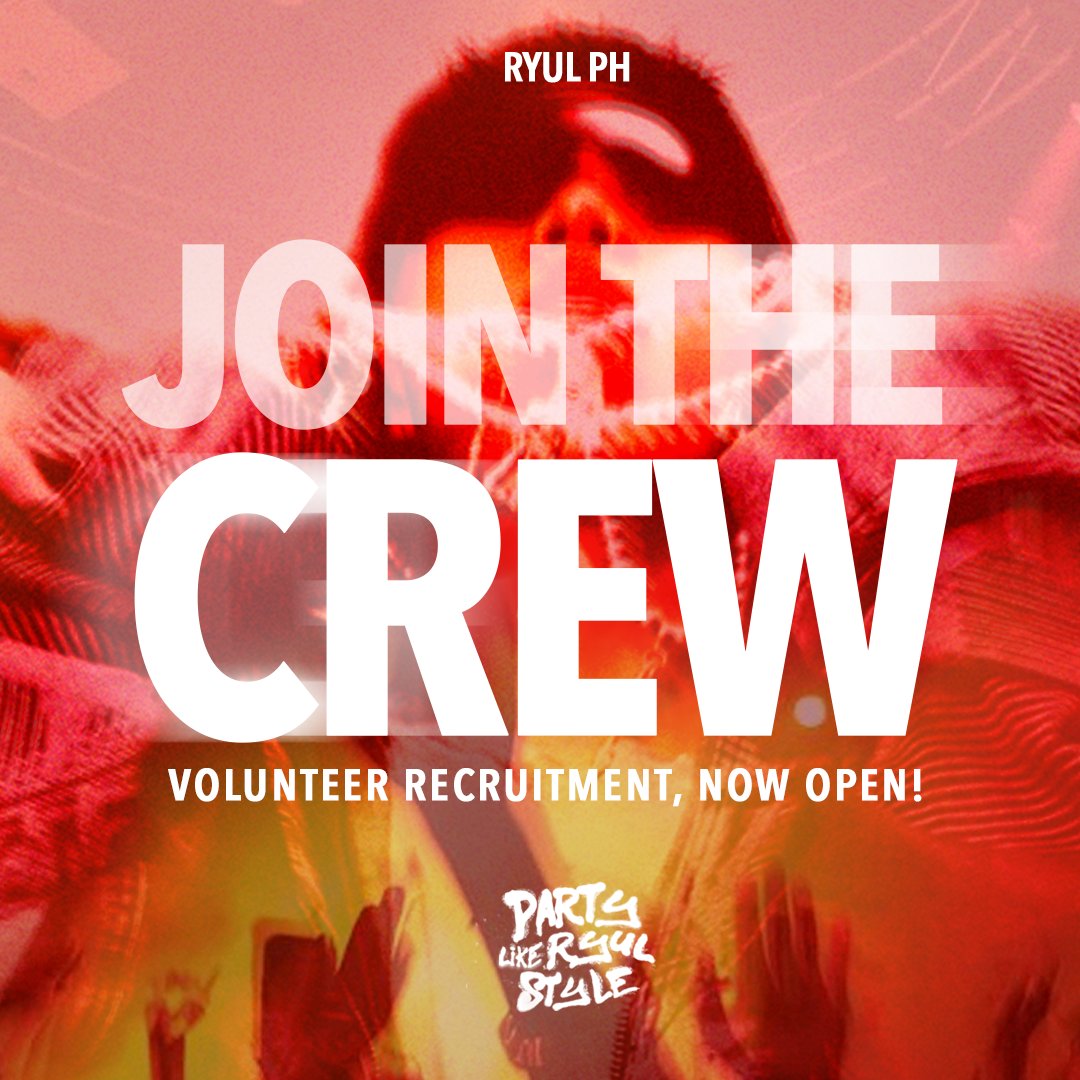 RyulPH's tweet photo. Be part of the team behind RYUL's first-ever birthday event in the Philippines—a special celebration dedicated to RYUL of LNGSHOT 🇵🇭

Fill out the application form below:
https://t.co/uMA9pPNZH5

#RYULPublicPH2026
#RYULPH #PartyLikeRYULSTYLE https://t.co/p1eoS2Jpkd