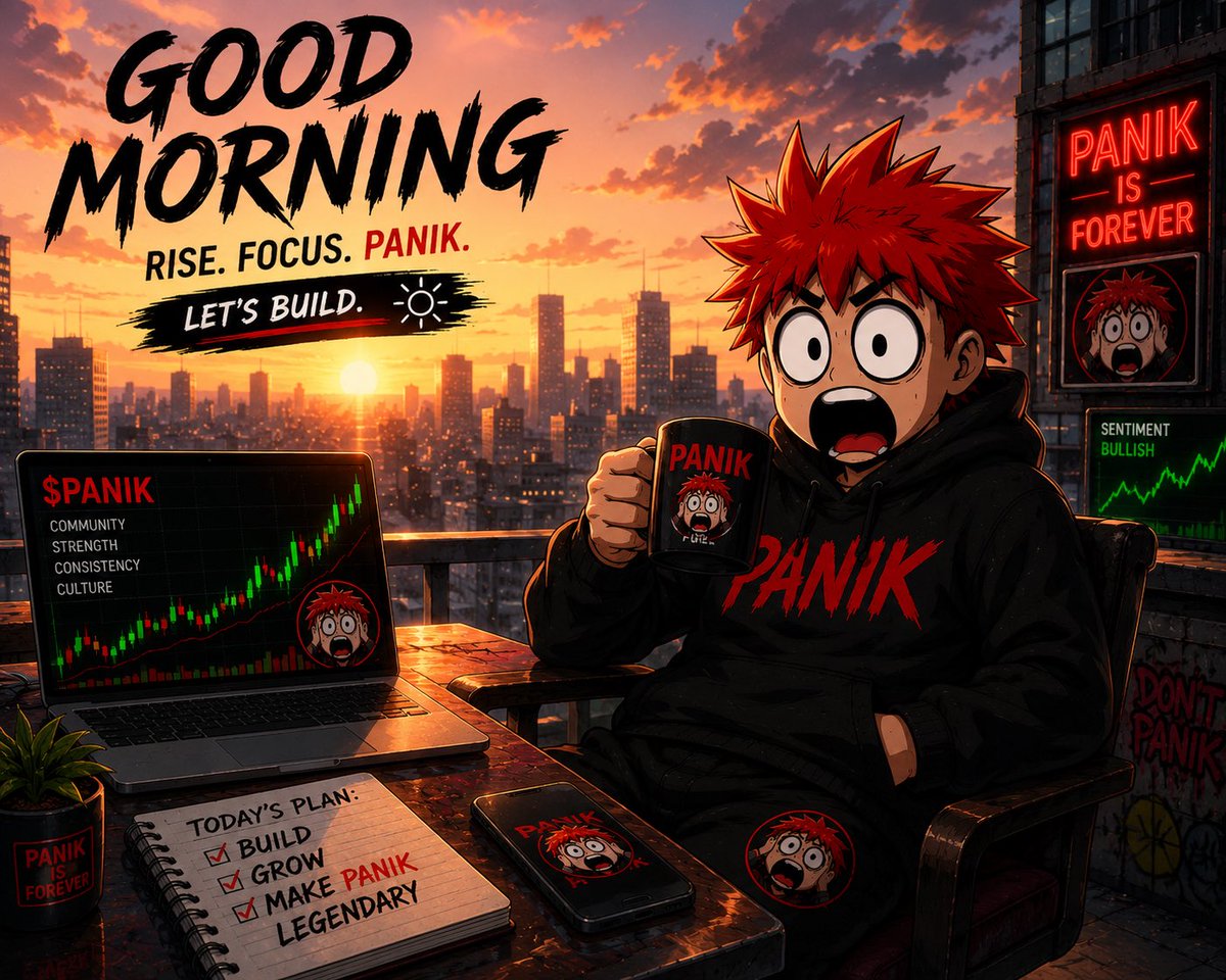 PANIKToken's tweet photo. Some people will discover PANIK months from now.

Others are here while it’s still being built.

Which one are you?

😱👇

#PANIK #Solana #Crypto https://t.co/x3jYqXj7aR