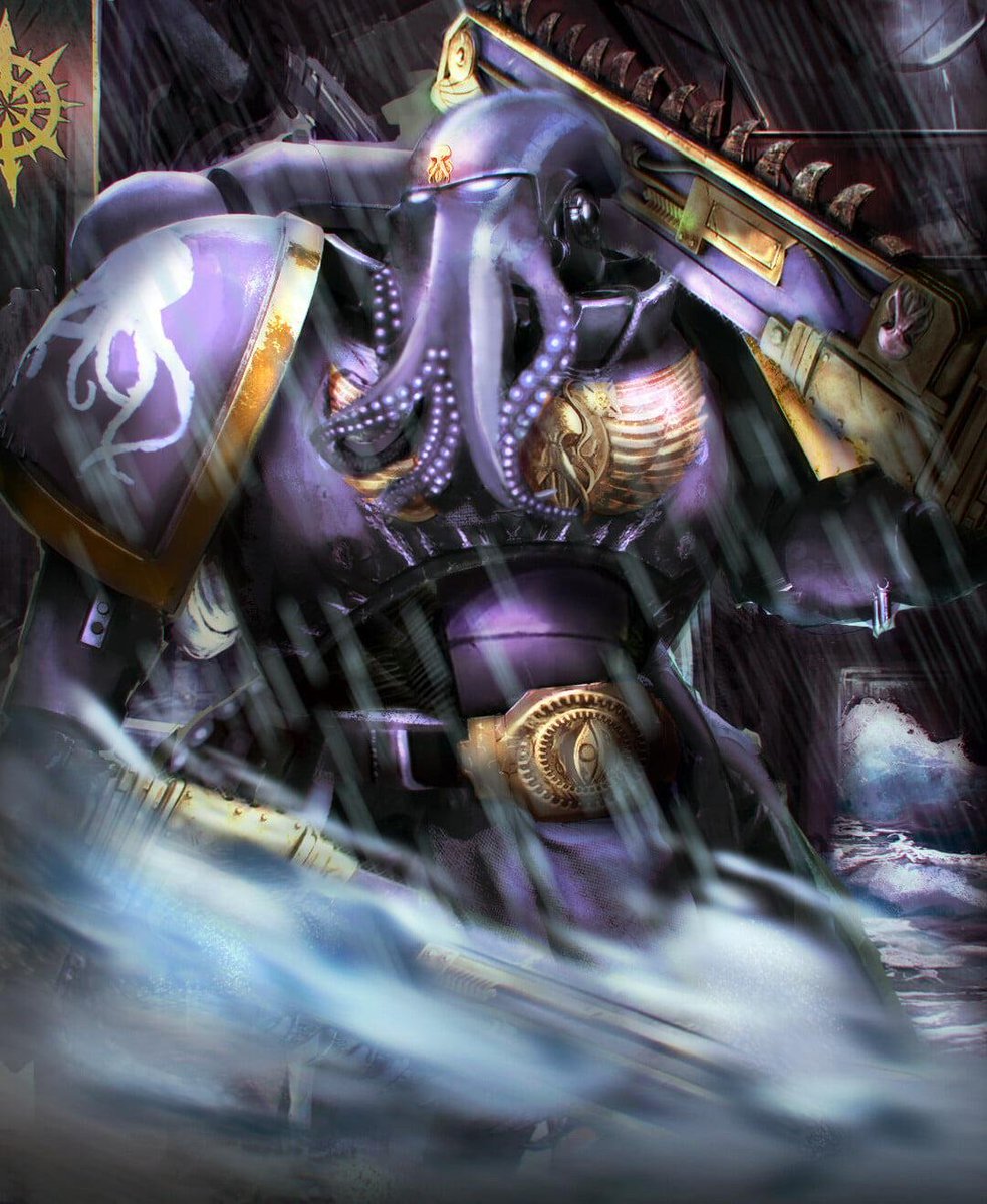 FranticFungus's tweet photo. @ShariusTC @aitaikimochi Ultramarines and the Black Templars are the basic bitches of 40k. I can respect the hell out of Cadgar, Guilliman, Dorn, Sigismund, Helbrecht, and Caedo, but I prefer the Space Wolves, Carcharadons, and Dark Krakens. Sorry, I'm a huge 40k Lore Junky. https://t.co/fGWdTKRnRV