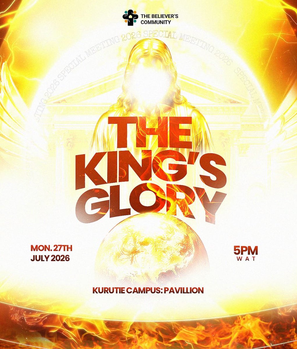 b_comm_NMU's tweet photo. The King still reigns. His arm is not shortened that He cannot save, neither is His power diminished that He cannot heal our sicknesses .
Come expecting an encounter with the King.

Details on the flyer.

See you there 🫵 https://t.co/ZGAF5CLfiT