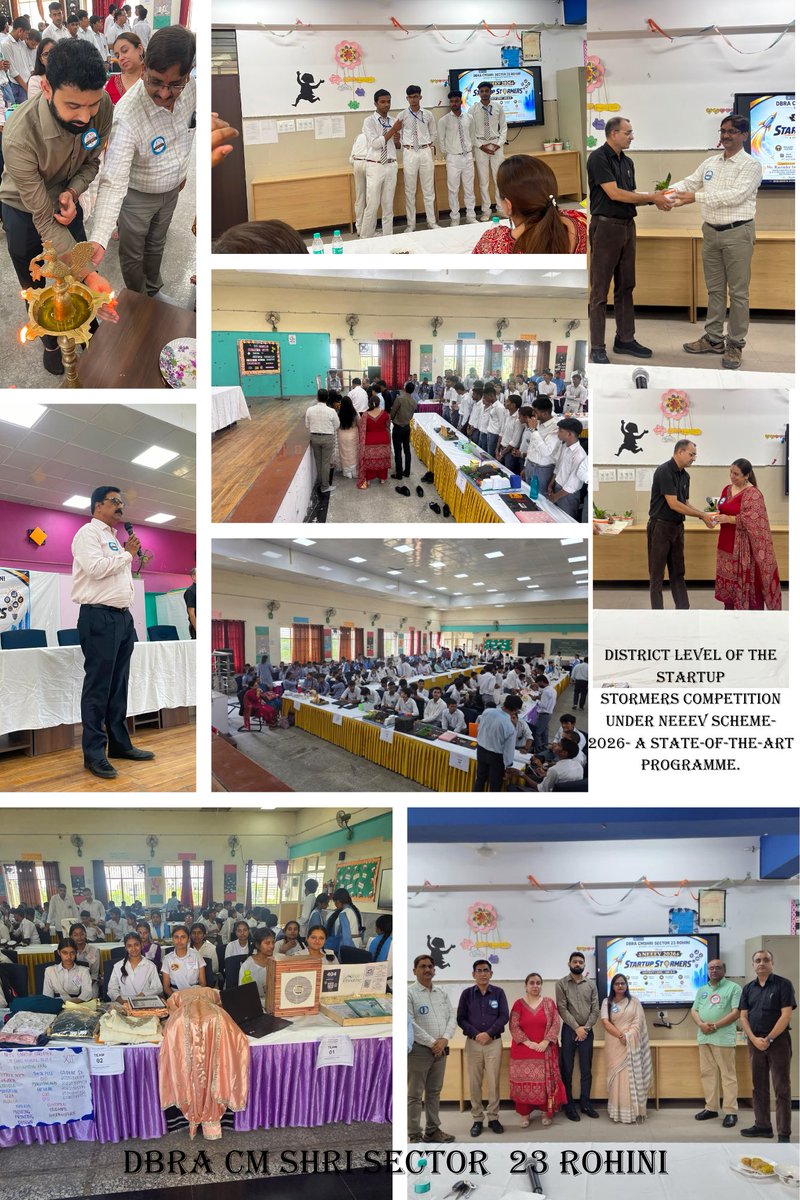 asoserohini23's tweet photo. Startup Stormers, NEEEV brought together 39 teams &amp; 195 young innovators showcasing creativity, entrepreneurship and impactful ideas. Grateful to our esteemed distinguished judging panel for inspiring our budding entrepreneurs!

#startupstormers
#NEEEV
@scert2021
@ashishsood_bjp https://t.co/2CzyImf38n