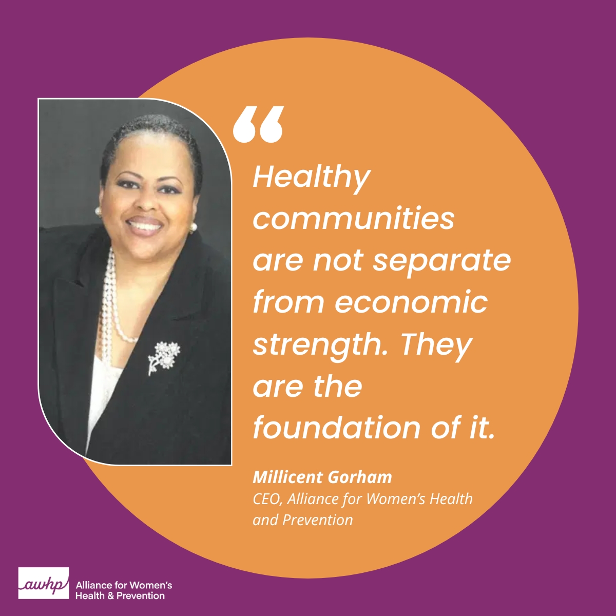 Alliance for Women's Health & Prevention (AWHP) tweet media