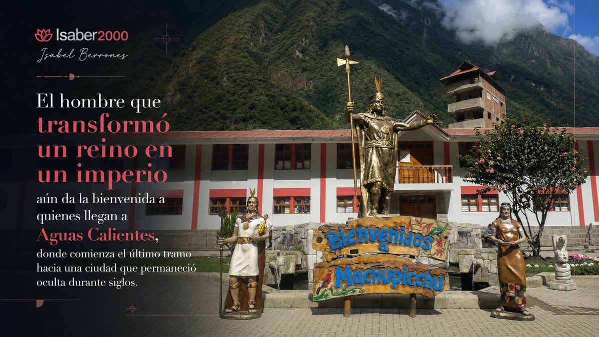 Isaber2000's tweet photo. Antes de llegar a Machu Picchu, todos pasan por Aguas Calientes. 

Ahí, Pachacútec, el gobernante que transformó un reino en un imperio, sigue dando la bienvenida a quienes emprenden este histórico recorrido. 

#machupicchu #aguascalientes #pachacutec #peru #incas #historia https://t.co/3JnxnPn2HG