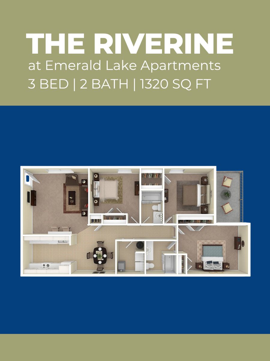 _StoneCreek_'s tweet photo. Find the floor plan that matches your vibe. 🛋️ Book a tour today!

📍 Pictured: "The Riverine" at Emerald Lake Apartments https://t.co/BXQFDUBuHN