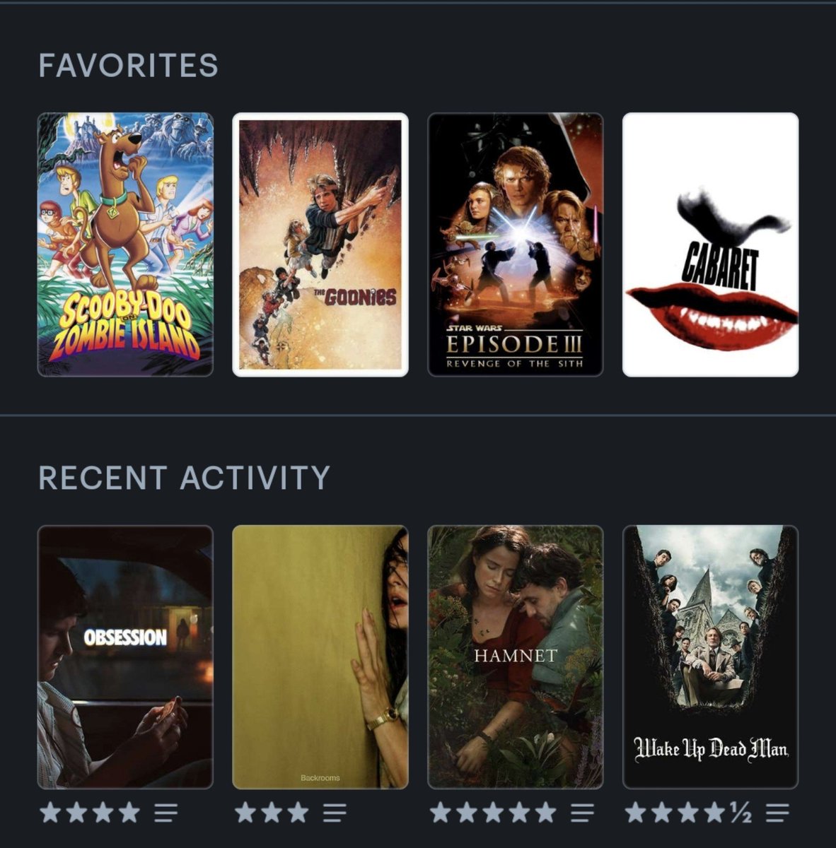 luboxd's tweet photo. o meu letterboxd é tipo: https://t.co/0Fz5kpPCQd