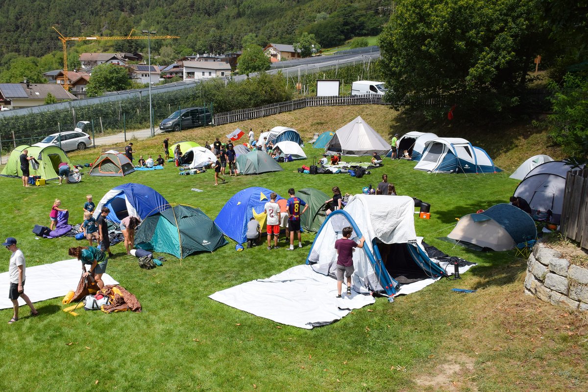 schuetzentirol's tweet photo. Rund 120 Jungschützen sowie ihre Betreuer aus ganz Südtirol verbrachten vier abwechslungsreiche Tage beim diesjährigen Jungschützen-Zeltlager in Aicha.

▶ https://t.co/pq6Xw85py4

#Jungschützen #Zeltlager #Schabs #Aicha #Jugend #Zukunft #SSB #Schützen #Tirol https://t.co/U7XBMLNNOo