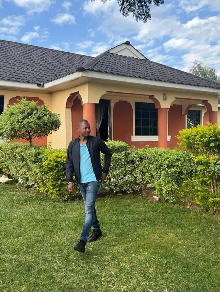 Lightcasttvke's tweet photo. Babu Owino at his rural home in Got Matar in Siaya County https://t.co/YPDRP8uQrV