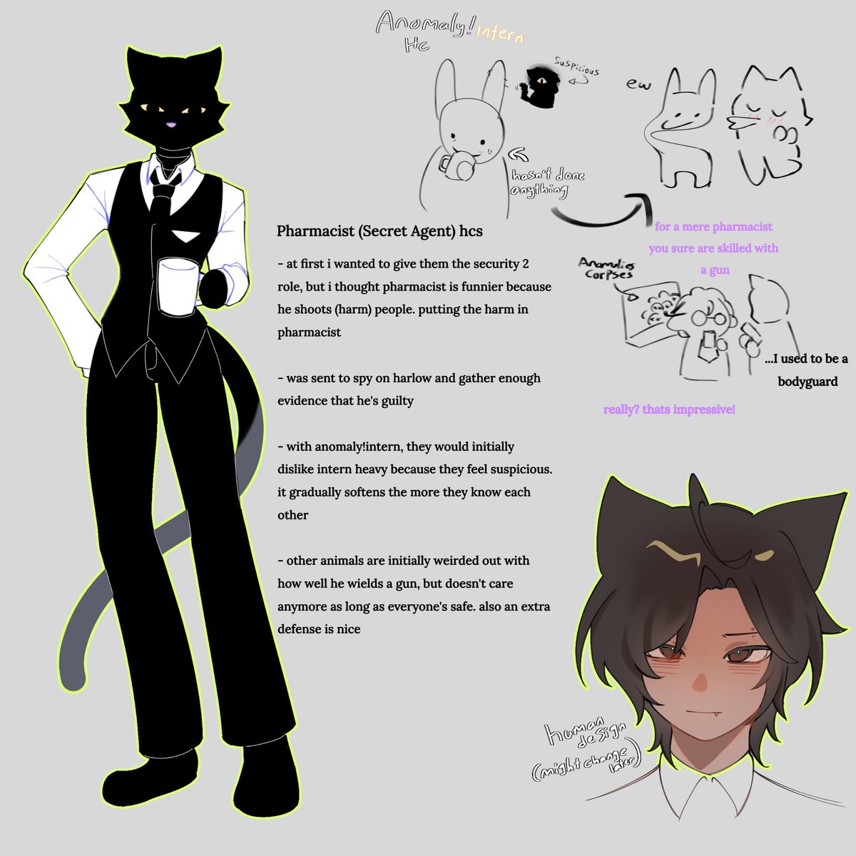 coffingrave's tweet photo. #secretagent #animalhospital a few hc  + doddles https://t.co/3LYBRAFZtm