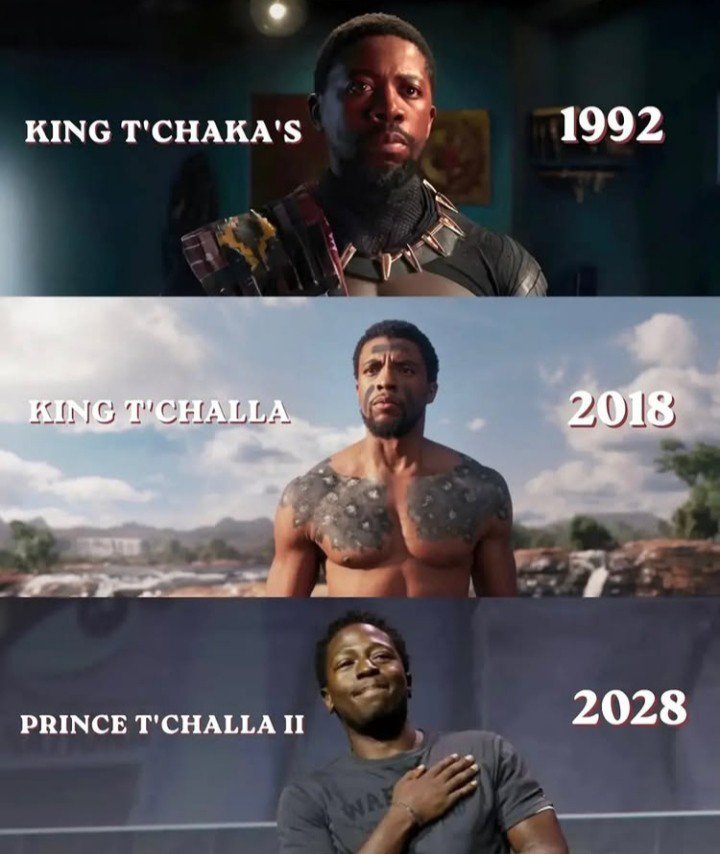 Pixelvibe07's tweet photo. A king protected Wakanda.

A hero inspired the world.

A prince carries the future.

The legacy never ends. 

Wakanda Forever. https://t.co/CrMIRMXXJB