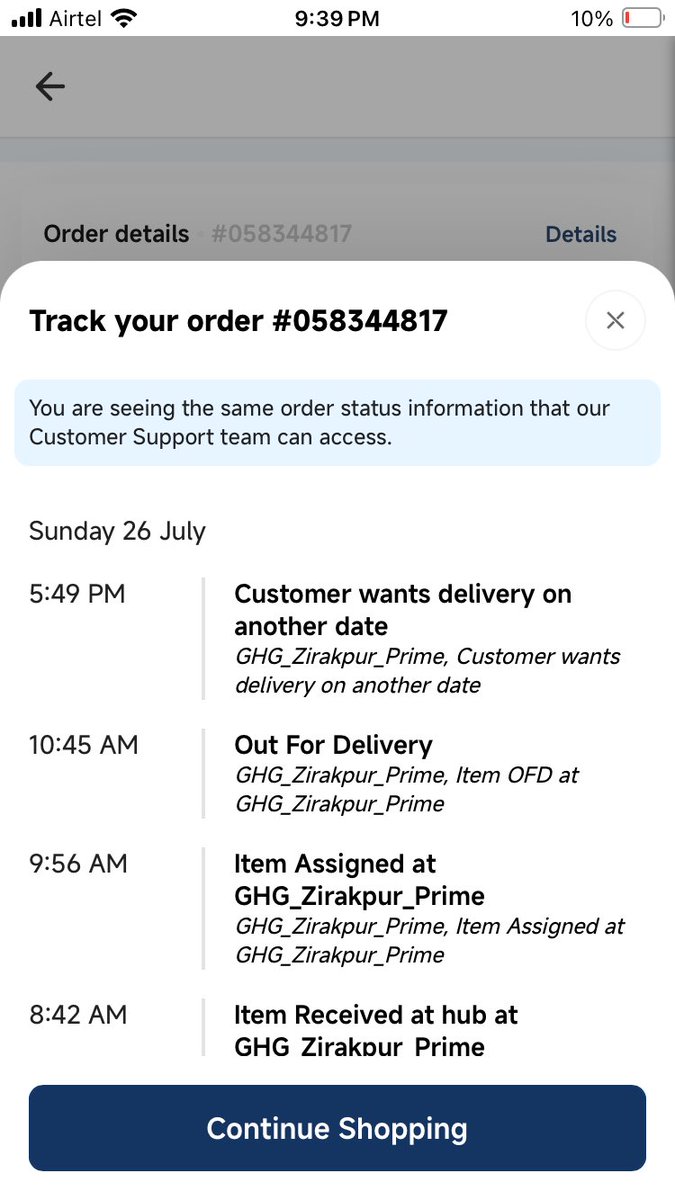 vikrant_design's tweet photo. @manmatters_in @shadowfac_in Who is #responsible for this #delay? #Customer or #Deliverypartner or @RevantB WYyou’re into this #business if @manmatter_in isn’t #Sustainable for #delivery #BusinessStrategy #BusinessToday #BusinessSuccess #India #people #online #trending #Social #onlineorder https://t.co/aZp11LT8KR