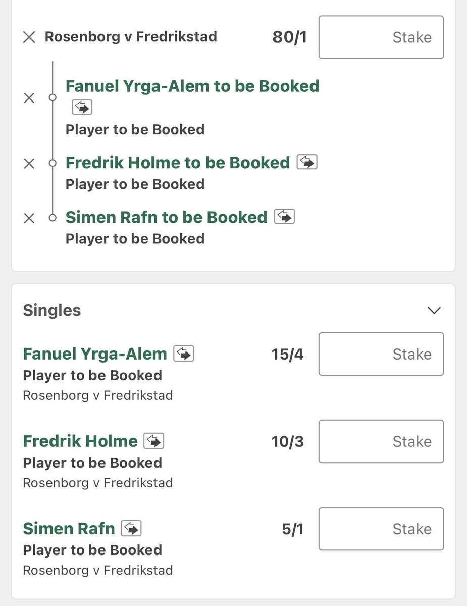 TheBookingDad's tweet photo. Rosenberg v Fredrikstad 🇳🇴 
80/1 treble 
Yrga-Alem + Rafn double 25/1
Rafn 5/1
Yrga-Alem 15/4 https://t.co/ELv8qcKNzv