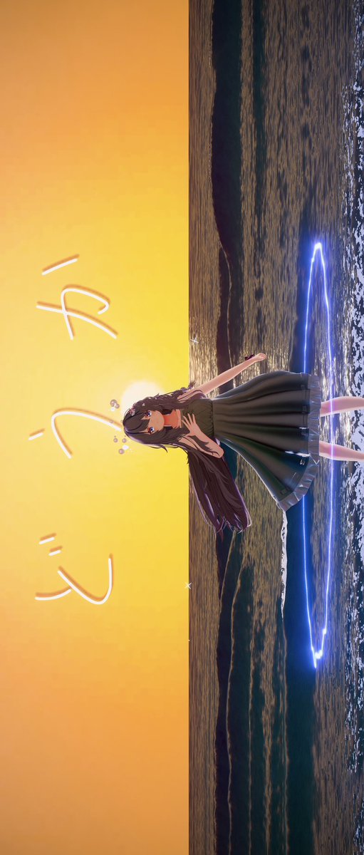 gqipkl's tweet photo. すごいVRMだ！イヤホンが回転する演出がたまらない🎵#VRChat  #VRC https://t.co/1cNnCaBrJJ